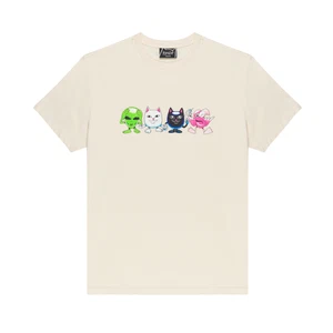 RIPNDIP Bestie Gang T-Shirt - Natural - Picture 1 of 5