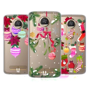 HEAD CASE DESIGNS CHRISTMAS ORNAMENTS SOFT GEL CASE FOR MOTOROLA PHONES - Picture 1 of 10