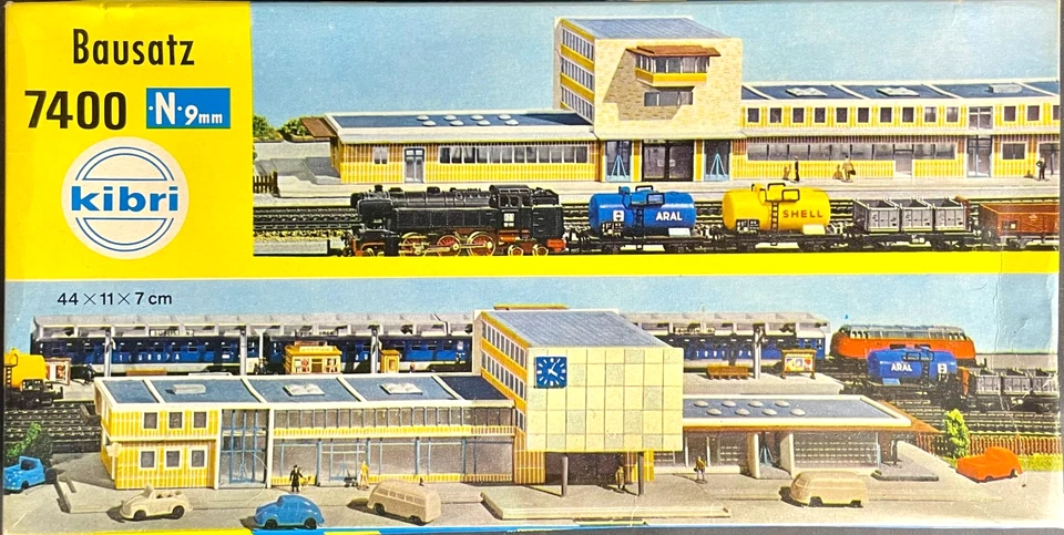 Kibri N Scale Station Kit # 7400 - Image 1 of 3