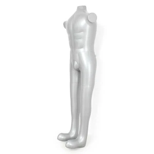 Portable Inflatable Male Mannequin Armless Full Body Model for Exhibition Use - Picture 1 of 12