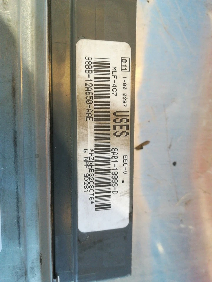 MLF 4G7 centralina motore FORD COUGAR 2.5 V6 24V 1998 381756 - Immagine 1 di 4