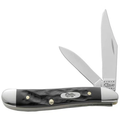 NAVAJA DE BOLSILLO CASE XX CUCHILLOS ÁSPERA NEGRA JIGGED SINTÉTICO CACAHUETE 6220 SS (18225) Foto 1 de 2