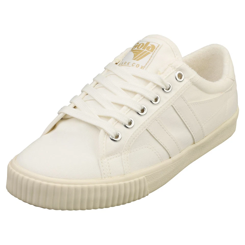 Gola TENNIS Mark Baskets Femmes Chaussures de sport Loisirs cla280ow Blanc Neuf EUR 41