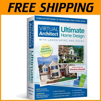 Ultimate Home Design Software with Landscaping - Image 1 of 2