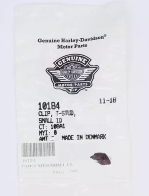CLIP HARLEY DAVIDSON NUEVO OEM. T-STUD, SMALL ID 10184 Foto 1 de 4