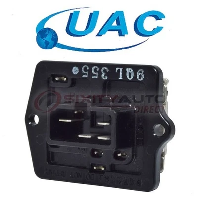UAC HVAC Blower Motor Resistor for 1999-2004 Chevrolet Tracker - Heating Air sz Foto 1 de 4