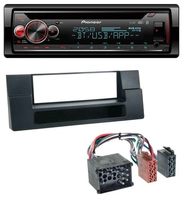 Pioneer MP3 DAB CD Bluetooth USB Autoradio für BMW X5 E53 5er E39 Rundpin Ablage - Bild 1 von 4
