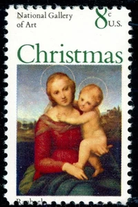 EFO 1444 ERSPERF ORIZZONTALE METTE TUTTO IL COPIONE IN CIMA!  TIMBRO ARTE NATALE 8c - Foto 1 di 1