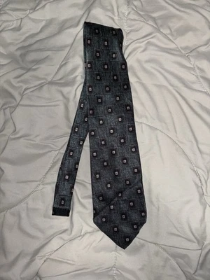 Corbata para hombre Paco Rabanne 100 % seda, hecha a mano en Italia Foto 1 de 4