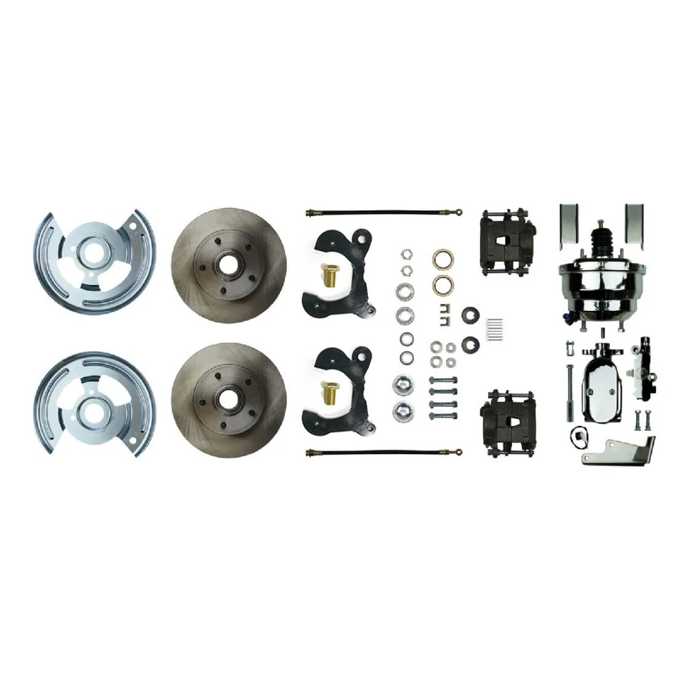Kit de conversión de freno delantero para Chevrolet Bel Air 1958-1958 lo correcto Foto 1 de 1