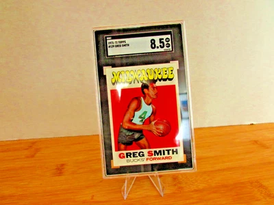 1971 TOPPS BASKETBALL GREG SMITH # 129 GRADED SGC 8.5 # 3324722 - Image 1 of 3