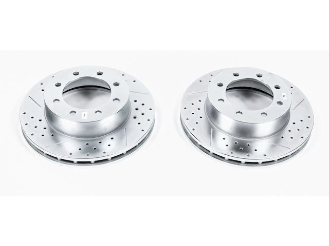 前刹车转子套件适用于 00-04 福特 F450 Super Duty F550 E550 Econoline WY31P6 — 第 1/1 张图片