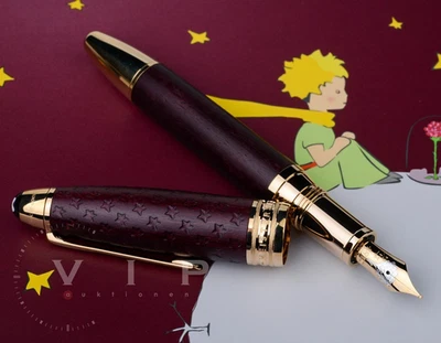 MONTBLANC MEISTERSTÜCK SOLITAIRE 146 PETIT PRINCE & PLANET LE-GRAND FOUNTAIN PEN - Bild 1 von 4