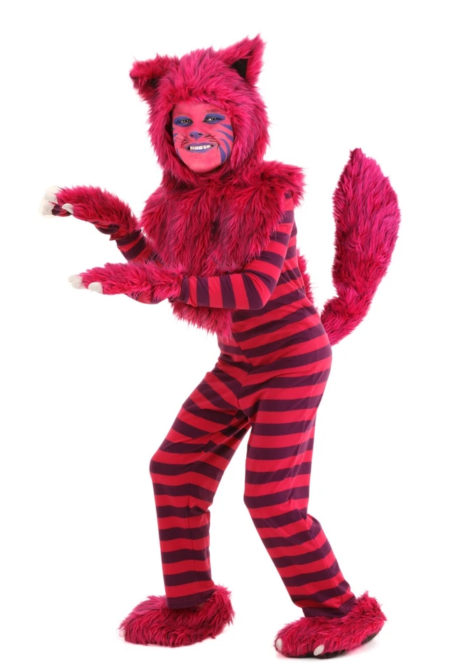 Child Deluxe Cheshire Cat Costume - Image 1 of 1