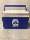 COLEMAN Personal Cooler Blue #5205 Flip Top Lunch Box OLD STYLE BEER VERY RARE