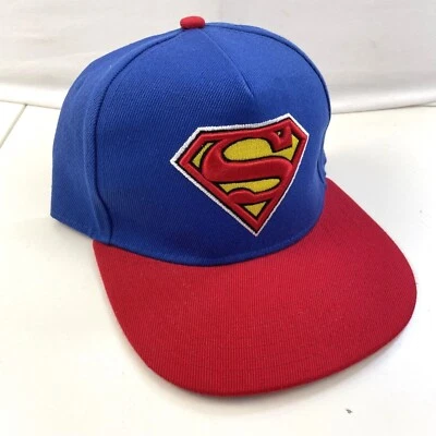 Gorra de béisbol Superman DC Comics azul y roja ajustable unisex Foto 1 de 4