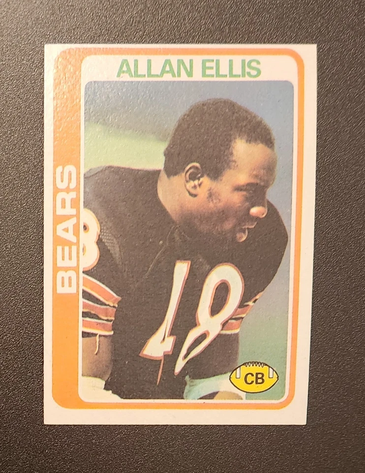 1978 Topps #132 Allan Ellis Chicago Bears - Image 1 of 1