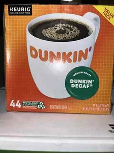 Decaf Keurig Single-Serve K-Cup Pods, Medium Roast, Box of 44 K-Cup Pods - Picture 1 of 1