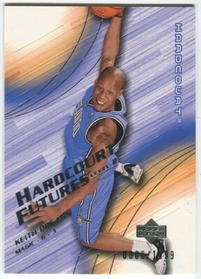 2003-04 Upper Deck Hardcourt #124 Keith Bogans RC 0006/1999 - NM-MT Magic Rookie - Image 1 of 2