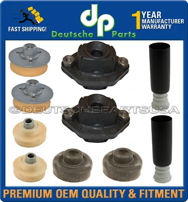 Juego de 10 topes de montaje de puntal de amortiguador de suspensión trasera para BMW E90 E92 E82 E87 Foto 1 de 4