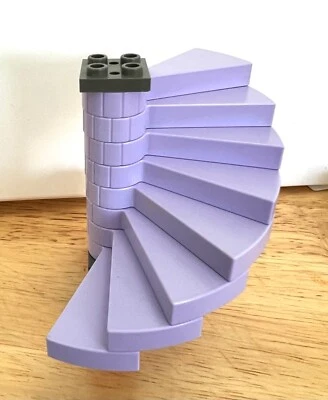 Lego SPIRAL Lavender Staircase 8 Steps - Castle - Image 1 of 3
