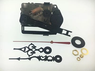 Seiko Quartz Battery Clock Pendulum Movement Only Short Shaft fits 1/4" Dial