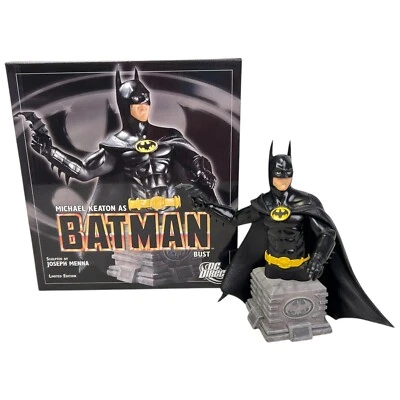 Busto de Batman DC Direct Michael Keaton esculpido Joseph Menna edición limitada 215/2500 Foto 1 de 4