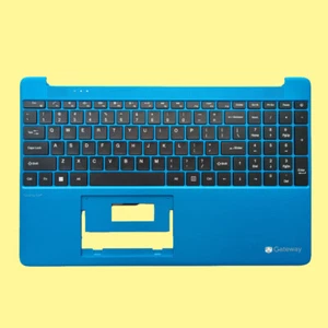 New For Gateway GWTN156-1 GWTN156-4 GWTN156-5 GWTN156-7 Palmrest Keyboard -BK BL - Picture 1 of 4