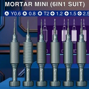 MECHANIC MORTAR Mini iShell Max 6 in 1 PHONE REPAIR PRECISION TOOLS SET - Picture 1 of 7