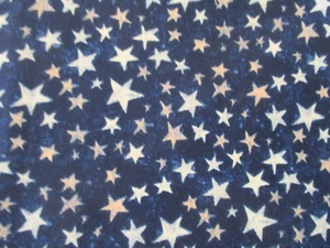 ESTRELLAS PASTEL PÁLIDO 1 YADA EN AZUL 100% ALGODÓN SSI FUERA DE STOCK - Imagen 1 de 4