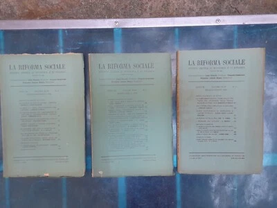 Direttore Luigi EINAUDI La Riforma sociale rivista ... 1933 annata completa - Immagine 1 di 3