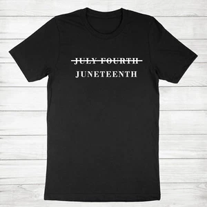 Juneteenth BLM Freedom Day Shirt Black Lives Matter T-shirt Justice July Fourth - Picture 1 of 15