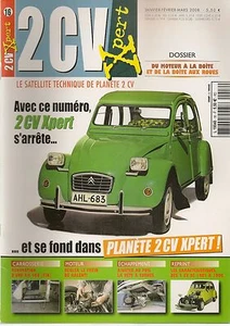 2CV XPERT 16 CITROEN 2CV BREMSREGLER LEERLAUF AUFZUG EINSTELLUNG BETE MIT HORN - Bild 1 von 2