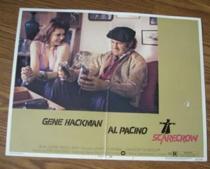 Gene Hackman-Scarecrow Lobby Cards-Lot of 2 -One w/Al Pacino! 9 x 12 Originals - Picture 1 of 2