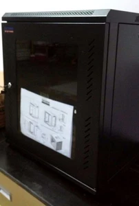 Network racks 15 U, with inside mount tray, wall mount kit & Fan ( Complete Kit) - Picture 1 of 4