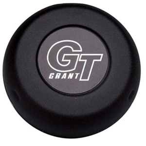 Grant 5897 Botón de Cuerno Grant GT Logotipo Negro Grant Ruedas Serie Clásicas/Chlenger - Imagen 1 de 1