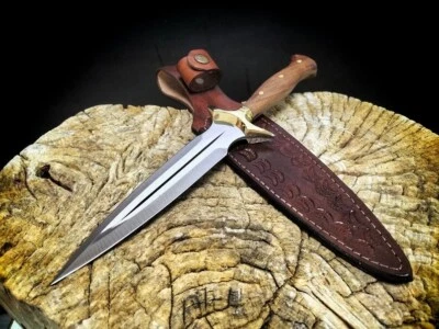 Daga Fairbairn Sykes antigua | Cuchillo réplica | Cuchillo afilado vintage de doble filo Foto 1 de 4