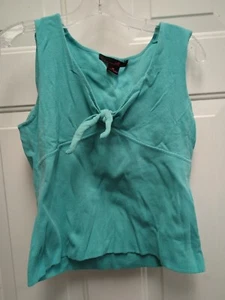 Willi Smith Tank Top M Front Tie - Picture 1 of 3