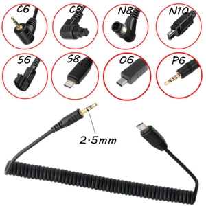 AODELAN Universal 2.5mm Camera Remote Shutter Release Connecting Cord Cable - Picture 1 of 19