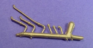 O/On3/On30 WISEMAN BACK SHOP BRASS PART BS-247 PIPE UNION WITH ELBOW ASSORTMENT - Picture 1 of 1