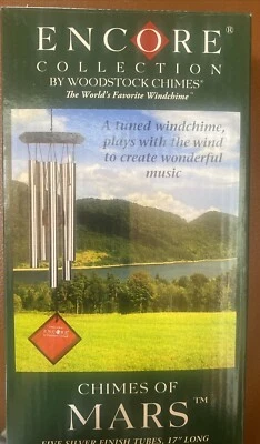 WOODSTOCK CHIMES - CHIMES OF MARS- SILVER FINISH DC517 - Image 1 of 4
