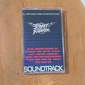 STREET FIGHTER Motion Picture Soundtrack Cassette with Ice Cube, Nas & More - Picture 1 of 9