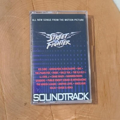 STREET FIGHTER Motion Picture Soundtrack Cassette with Ice Cube, Nas & More - Image 1 of 4