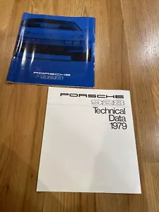 1979 Porsche 928 Original Car Sales Brochure with Technical Data Sheet - Picture 1 of 14