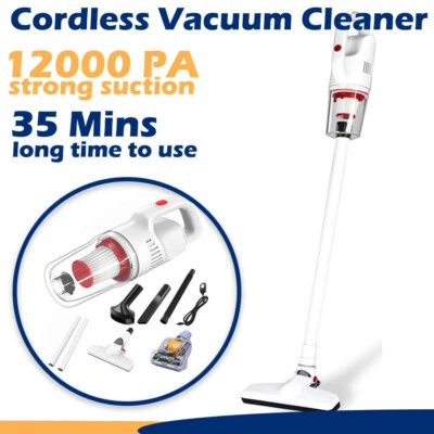 Vacuum Cleaner High Power, Upright 120W Wet & Dry Handheld Car Vacuum Cleaner - Image 1 of 4