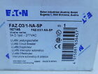 Eaton NSB FAZ-D3/1-NA-SP Miniatur-Leistungsschalter (MCBs) FAZ 1P 3A 277V 50/60H