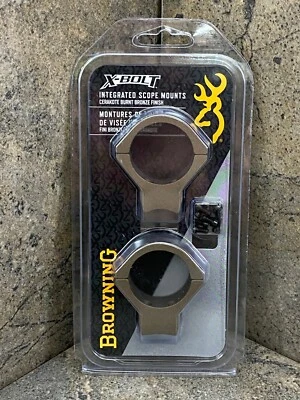 Sistema de montaje de mira telescópica integrado Browning 12541 para X-Bolt 34 mm Med Brz Cerakote Foto 1 de 3