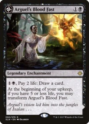 Arguel's Blood Fast // Temple of Aclazotz [Ixalan] Magic MTG - Image 1 of 2