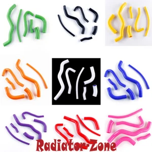 FOR 2002-2015 Suzuki DRZ400 DRZ400S DRZ400SM Silicone Coolant Radiator Hose Kit - Picture 1 of 19
