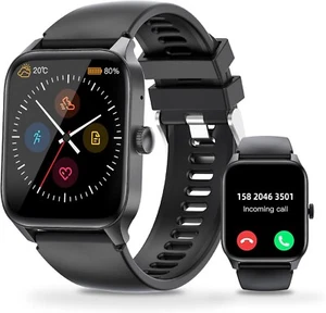 Smartwatch 1,83'' Llamada Mensajes Impermeable SOS GPS WiFi iOS Android 300mAh - Imagen 1 de 8